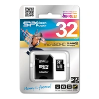 Micro SDHC adap klasse 10, 32GB 